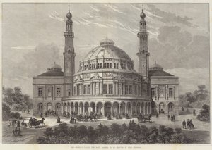 Il Palazzo del Popolo per East London, da erigere in Mile End-Road